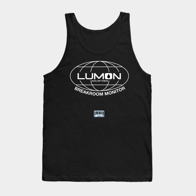 Severance- Lumon Break Room Monitor Tank Top by ocsling